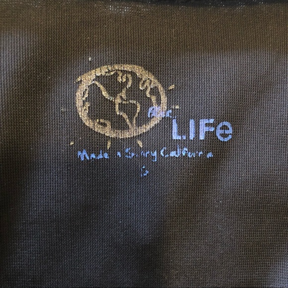 Blue Life Black Velvet Cutout Dress Size Small - Picture 7 of 7